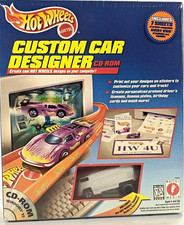 Mattel Hot Wheels Custom Car Designer CD-ROM Windows 95 English MPN 19048 picture