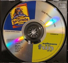 Leap Ahead 1st Grade PC MAC CD learn phonics vocabulary numbers letters math etc picture