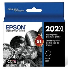 Epson 202XL (T202XL120) Black Ink Cartridge EXP 8/2026 New picture