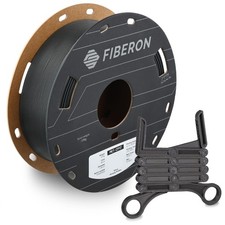 Fiberon PETCF17 Carbon Fiber PET Filament 1.75mm, Black, 0.5kg picture