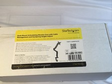 StarTech.com ARMPIVOTE Wall Mount Monitor Arm Full Motion Articulating UP To 24” picture