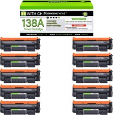 [New Chip] Compatible with HP W1380A Toner Cartridge Lot for LaserJet Pro 3001dw picture