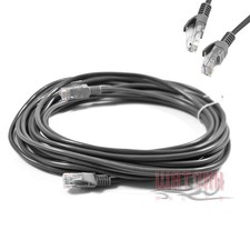 50FT CAT5 CAT5E RJ45 ETHERNET LAN NETWORK PATCH CABLE GREY WIRE MALE CONNECTOR picture