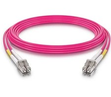 1‑10M LC UPC‑LC UPC Duplex OM4 50/125 Fiber Patch Cord LSZH 40G/100G LAN picture