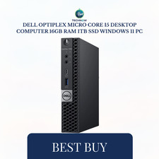 Dell OptiPlex  Micro Core i5 Desktop Computer 16GB RAM 1TB SSD Windows 11 PC picture