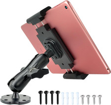 Aluminum Arm Heavy Duty Tablet Mount Drill Base - for 6.5