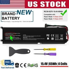 RC30-0270 65Wh Laptop Battery For Razer Blade 15 Base 2018 2019 RZ09-0270 15.4V picture