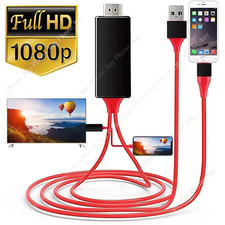 HDMI Mirroring AV Cable Phone to TV HDTV Adapter 1080P For iPhone 14 13 12 11 XR picture