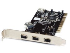 Apollo 4 Port PCI VIA 1394A Firewire Interface Expansion Card/SD-FW6306-3I picture