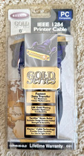 BELKIN  GOLD SERIES 6' 1.8m IEEE 1284 PRINTER CABLE, F2A046-06-GLD picture