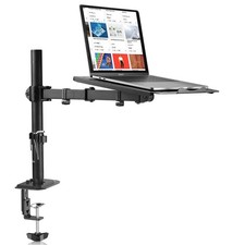 Laptop Notebook Desk Mount Stand, Adjustable, Holds Up to 22 lbs - Ergonomic picture