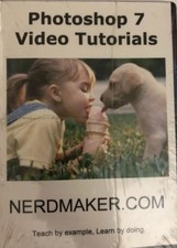 Photoshop 7 Video Tutorials Training Visual Learn CD-RARE VINTAGE-NEW-SHIP 24HRS picture