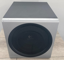 OEM Logitech Z-2300 THX Certified Single Subwoofer Speaker Works No Satellites picture