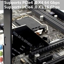 PCIe 4.0 x4x1 to SFF 8612 Host Adapter for SFF8639 Solid Disk Enhances Transfer picture