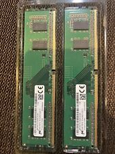 Micron 8GB (2 x 4GB) PC4-2400T DDR4 2400 Mhz Memory / RAM MTA4ATF51264AZ-2G3B1 picture