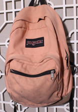JanSport Backpack Right Pack Pink Brown 15-inch Laptop Sleeve JS00TYP7 16x12x5 picture