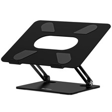 Laptop Stand, Adjustable Multi-Angle Riser, Up to 17 Inches, Black picture