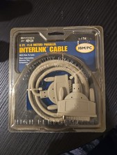 Interex 6 Ft. Parallel Interlink Cable DB25 Male To Male picture