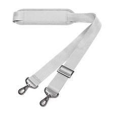 MOSISO 56 inch Shoulder Strap, Adjustable Thick Soft Universal Replacement Gray picture