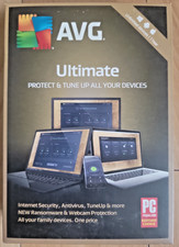 AVG Ultimate - Unlimited 2017 FOR WIN XP, 7, 8.1 Vista, 10, MAC Android NEW READ picture