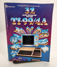 32 Basic Programs for the TI 99/4a Computer: Programs for TI 1984 paperback picture