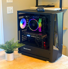 iBUYPOWER Gaming Tower i5-13400f 16GB 512TB SSD RTX 3070 RGB Win11 Black picture