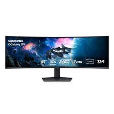 Samsung 49” Odyssey G9 Series DQHD 1000R Curved 240Hz Refresh Rate, Black picture