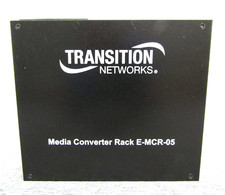 TRANSITION NETWORKS E-MCR-05 MEDIA CONVERTER RACK picture