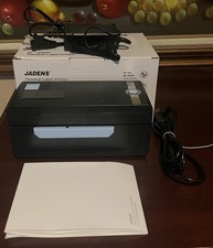 Jadens JD-268BT Thermal Label Printer Bluetooth USB Used Tested Working picture