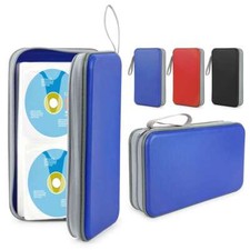 96 Disc CD/DVD Case Holder Storage Wallet Portable Organizer Zipper Bag Storage picture