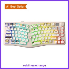 LEOBOG A75 Mechanical Keyboard White-Cat picture