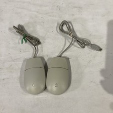 Set of 2 Vintage Apple Desktop Bus Mouse II 2 Model M2706 ADB picture