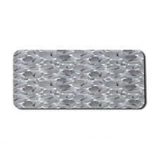 Ambesonne Rustic Floral Rectangle Non-Slip Mousepad, 35