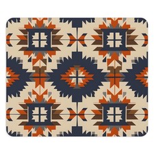 Southwestern Geometric Pattern Mouse Pad | Navajo Inspired Desk Mat picture