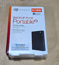 Seagate Backup Plus Portable 5TB External HDD USB 3.0/2.0 Black Mac PC picture