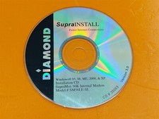 ⭐️⭐️⭐️⭐️⭐️ Diamond Supra Install Faster Internet Connections Ver. 3.0 CD Disc picture