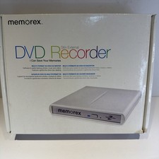 Memorex 8X Slim DVD Multi-Format Recorder External MRX-650LE v1 In Box picture