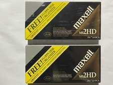 Lot Of 2 Vintage Maxwell Floppy Disk MF 2HD 3.5’’ 10pcs. Plus Organizer Sealed picture