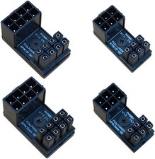 Versatile 8 Pin & 6 Pin PCIe U-Turn Adapter - Ideal for Desktop Graphics Setup picture