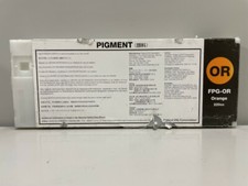 New Genuine Roland FPG-OR 220cc Orange Pigment Ink Cartridge OB picture