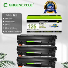 3-Pack 125 CRG125 Compatible Toner Cartridge for Canon MF3010 LBP6000 LBP6030w picture