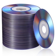 50 Pcs Mini DVD-R Discs 3 Inch 1.4GB 1-4X Blank Media for Video Recording picture