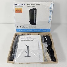 New NETGEAR DGN2200, N300 Wireless ADSL2+ Modem Router picture