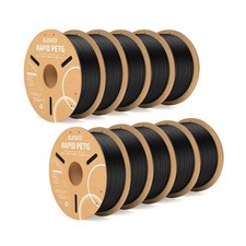ELEGOO Rapid PETG 3D Printer Filament 1.75mm Black 10KG Bulk picture