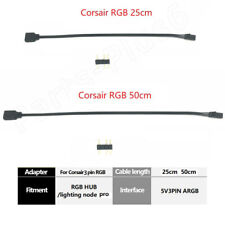 For Corsair RGB to Standard ARGB 3-Pin 5V 25cm 50cm Adapter Connector picture