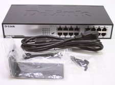 D-Link DGS-1016D 16-Port Gigabit Unmanaged Metal Desktop or Rackmount Switch picture