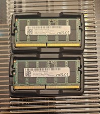 Micron 32GB (2 x 16GB) PC5-5600B  EC4 DDR5 SODIMM RAM - MTC10C1084S1TC56BD1 picture