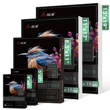 Lot A-SUB Premium Satin Photo Paper 72lb - 4x6 5x7 8.5x11 11x17 13x19 Inkjet picture