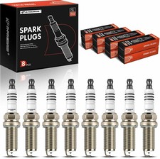  Iridium Platinum Spark Plugs Compatible with Mercedes-Benz CL550, Pack of 8 picture