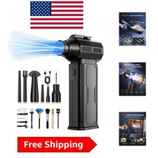 High-Power Cordless Air Duster with Adjustable Speeds for Home & Tech Cleaning picture